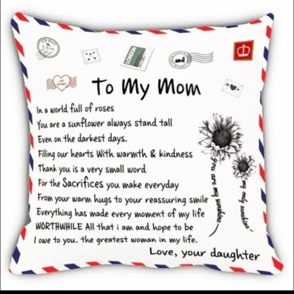Other - To My Mom/from daughter Cushion Cover